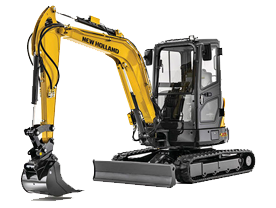 New Holland E35 Mini Excavator